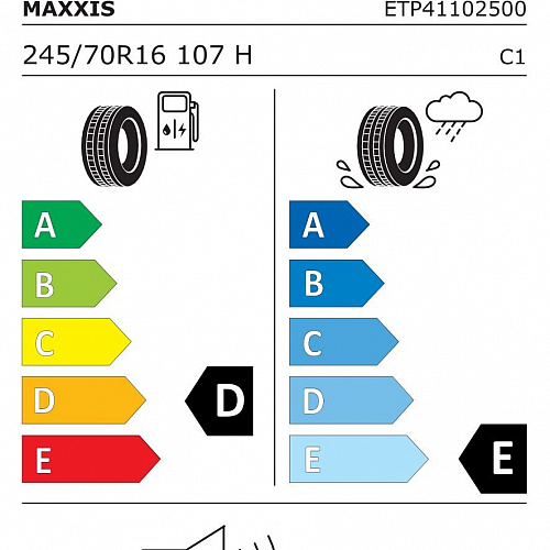 Maxxis 245/70 R 16 MASW 107H TL ESr M+S