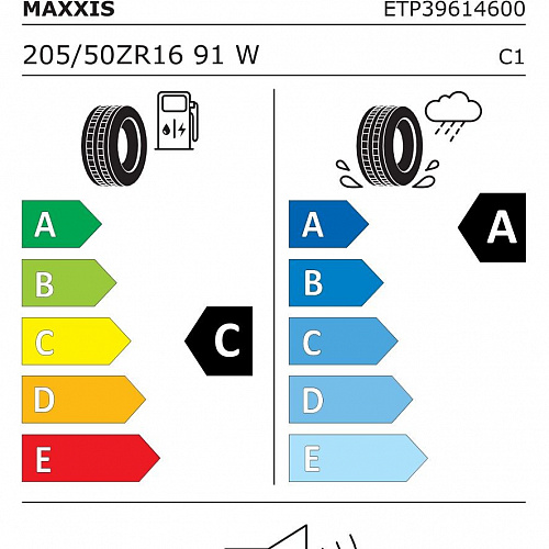 Maxxis 205/50 ZR 16 HP5 91W TL#E O