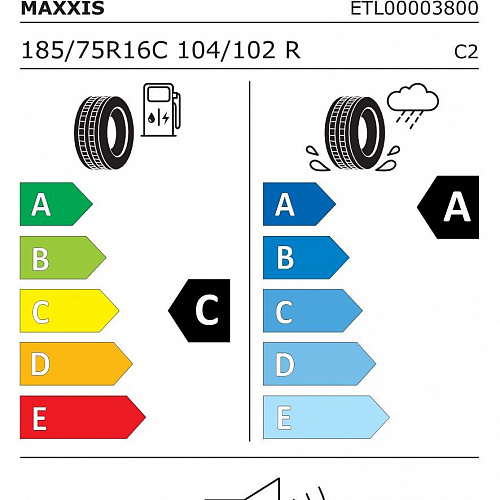 Maxxis 185/75 R 16C MCV3+ 8PR 104/102R TL