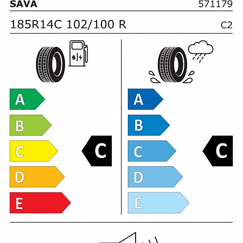 Sava 185 R 14C 102/100R Trenta 2
