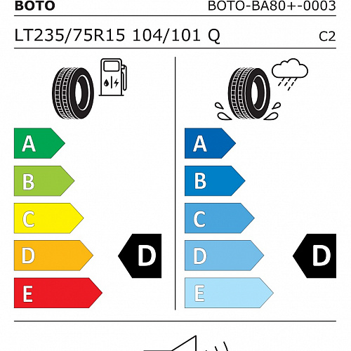 BOTO LT 235/75 R 15 6PR 104/101Q X-Terrian BA80+
