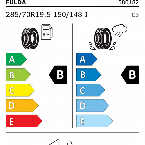 Fulda 285/70 R 19.5 150/148J Ecotonn 3PSF