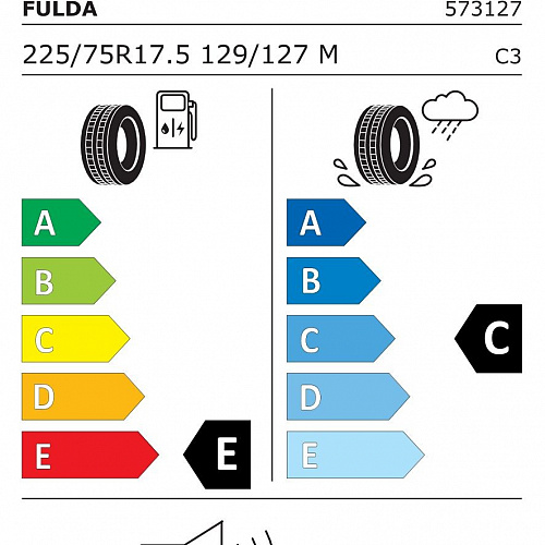 Fulda 225/75 R 17.5 REGIOFORCE 129/127M 3PSF