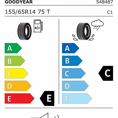 Goodyear 155/65 R 14 75T UG 9+ MS
