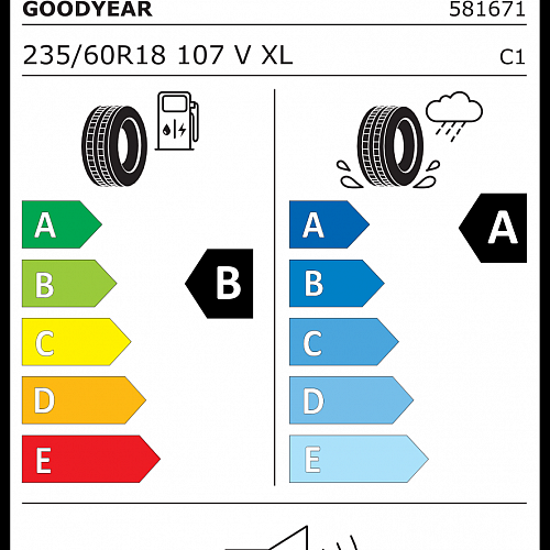 Goodyear 235/60 R 18 107V Efficientgrip 2 SUV XL