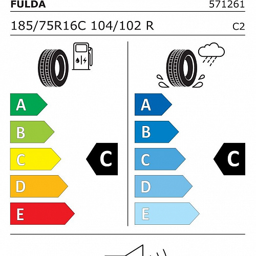 Fulda 185/75 R 16C 104/102R Conveo Tour 2