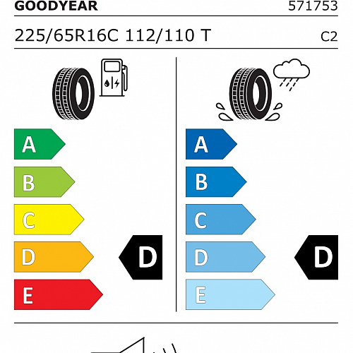 Goodyear 225/65 R 16C 112/110T UG CARGO