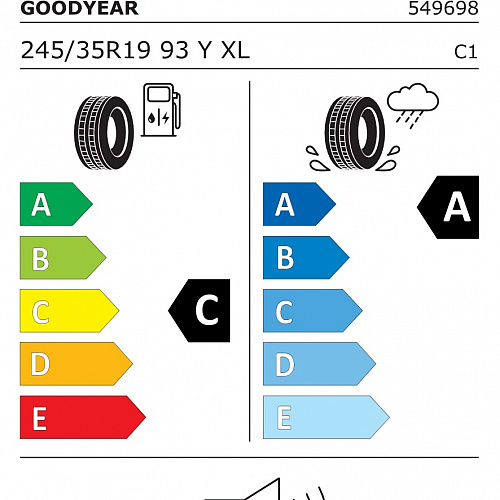 Goodyear 245/35 R 19 93Y EAG F1 ASY 5 XL FP