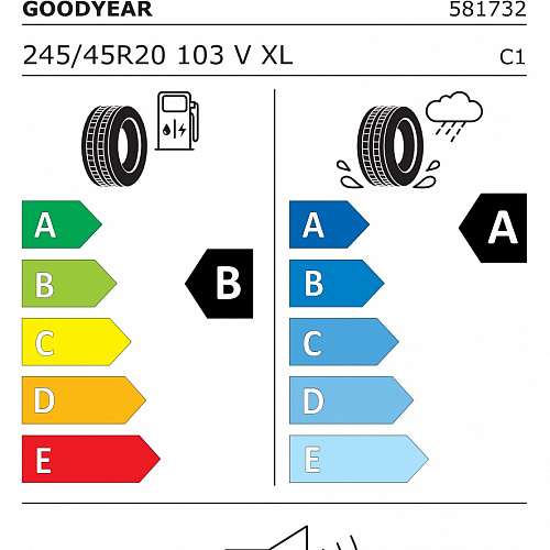 Goodyear 245/45 R 20 103V Efficientgrip 2 SUV XL FP